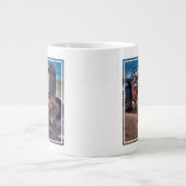 Farms | Rusty Antique Tractor Grote Koffiekop (Voorkant)