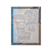 Farms | Rusty Antique Tractor Notitieblok (Linkerzijde)