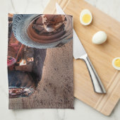 Farms | Rusty Antique Tractor Theedoek (Quarter Fold)