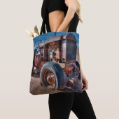 Farms | Rusty Antique Tractor Tote Bag (Dichtbij)