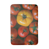 Farms Shiny Red & Yellow Tomatoes Badmat (Voorkant Verticaal)