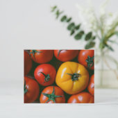 Farms Shiny Red & Yellow Tomatoes Briefkaart (Staand voorkant)