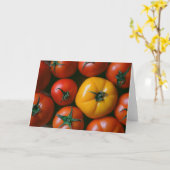 Farms Shiny Red & Yellow Tomatoes Kaart (Gele Bloem)