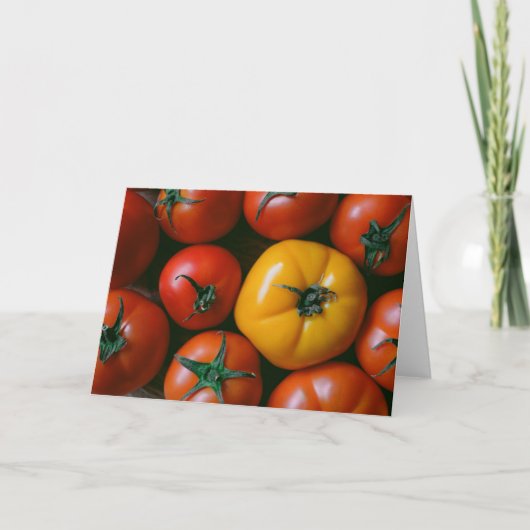 Farms Shiny Red & Yellow Tomatoes Kaart (Voorkant)