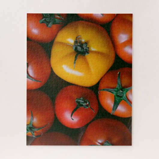 Farms Shiny Red & Yellow Tomatoes Legpuzzel (Verticaal)