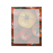 Farms Shiny Red & Yellow Tomatoes Notitieblok (Linkerzijde)