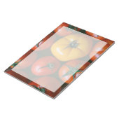 Farms Shiny Red & Yellow Tomatoes Notitieblok (Schuin)