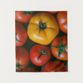 Farms Shiny Red & Yellow Tomatoes Wandkleed (Voorkant)