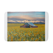 Farms | Sunflower Field Badmat (Voorkant)