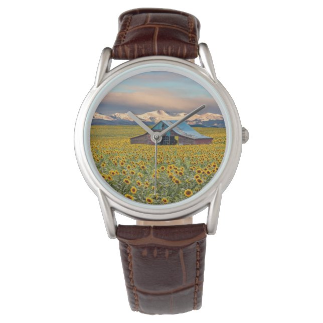 Farms | Sunflower Field Horloge (Voorkant)