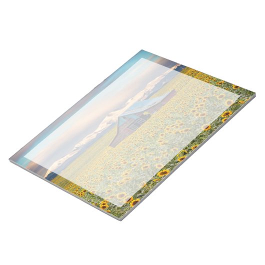 Farms | Sunflower Field Notitieblok (Schuin)