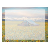 Farms | Sunflower Field Notitieblok (Voorkant)