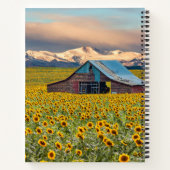 Farms | Sunflower Field Notitieboek (Achterkant)