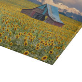 Farms | Sunflower Field Snijplank (Hoek)