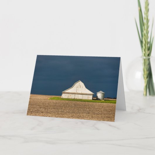Farms White Barn & Silo Kaart (Voorkant)