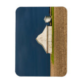 Farms White Barn & Silo Magneet (Verticaal)