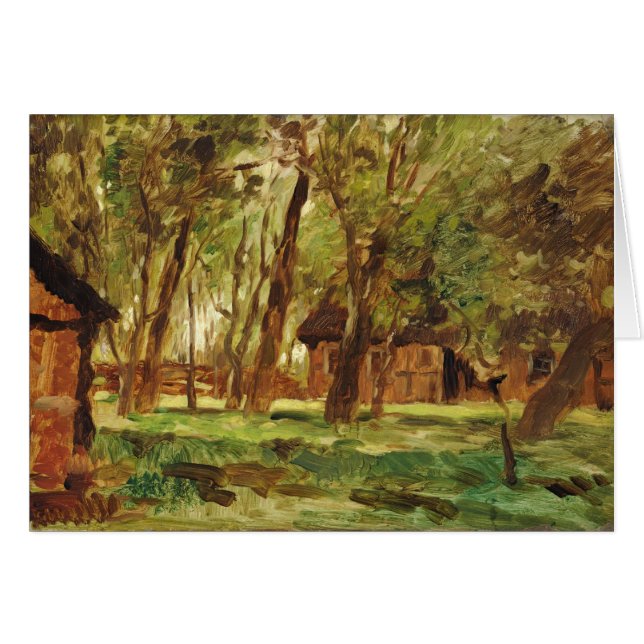 Farmstead under Trees (Voorkant Horizontaal)