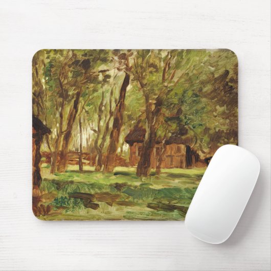 Farmstead under Trees Muismat (Met muis)