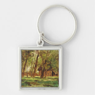 Farmstead under Trees Sleutelhanger