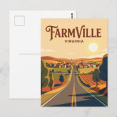 Farmville USA Briefkaart (Voorkant / Achterkant)