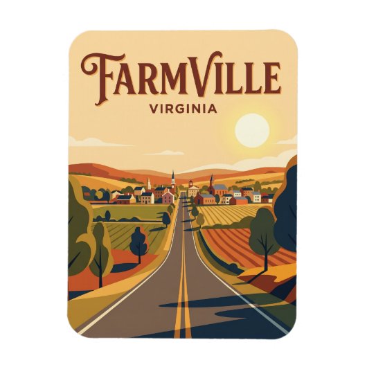 Farmville USA Magneet (Verticaal)
