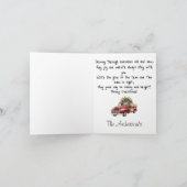 Farmy Christmas Feestdagen Kaart (Binnen)