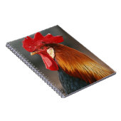 Farmyard Domestic Rooster Notitieboek (Rechterzijde)