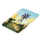 Farmyard en windmolen magneet (Linkerzijde)