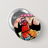 Farmyard Fun Button2 Ronde Button 5,7 Cm (Voorkant /achterkant)