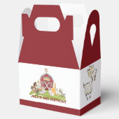 Farmyard Fun Favor Box Bedankdoosjes (Geopend)