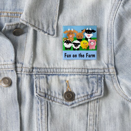 Farmyard Gang Button (In situ)