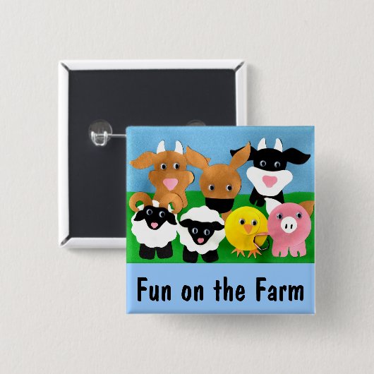 Farmyard Gang Button (Voorkant /achterkant)