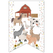 Farmyard Kinder Happy Birthday Vlaggetjes (Eerste vlag)