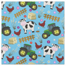 Farmyard Koe Pattern