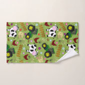Farmyard Koe Scene Bad Handdoek (Handdoek)