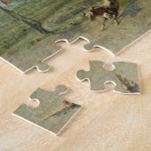 Farmyard (olie op doek) legpuzzel (Zijkant)