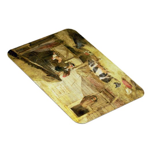Farmyard Scene Magneet (Rechterzijde)