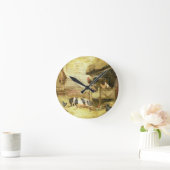 Farmyard Scene Ronde Klok (Huis)