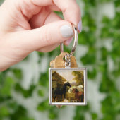 Farmyard Scene Sleutelhanger (Hand)