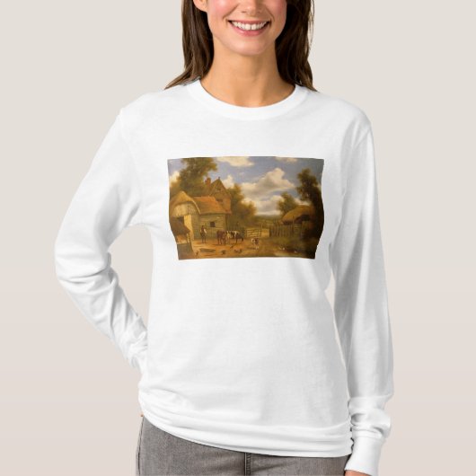Farmyard Scene T-shirt (Voorkant)