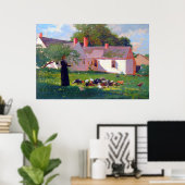 Farmyard Scene Winslow Homer 1872 Poster (Thuiskantoor)