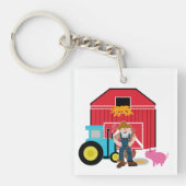 Farmyard Sleutelhanger (Voorkant)