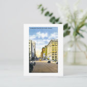 Farnam Street, West van 14th, Omaha, Nebraska Briefkaart (Staand voorkant)