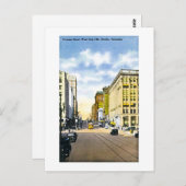 Farnam Street, West van 14th, Omaha, Nebraska Briefkaart (Voorkant / Achterkant)