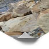 Farnham Jumbo Mountain Melting Glacier Cross Poster (Hoek)