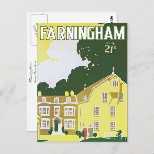 Farningham Briefkaart (Voorkant / Achterkant)