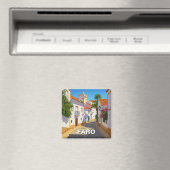 Faro Portugal Algarve Reizen Magneet (Insitu (Vaatwasser))