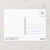 Faro Rosso Red Lighthouse Italy Postcard Briefkaart (Achterkant)