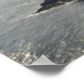 Faroesisch dorp Gásadalur: Poster (Hoek)