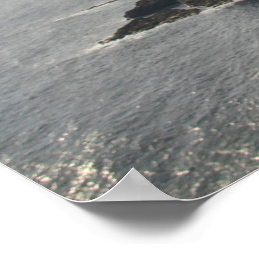 Faroesisch dorp Gásadalur: Poster (Hoek)